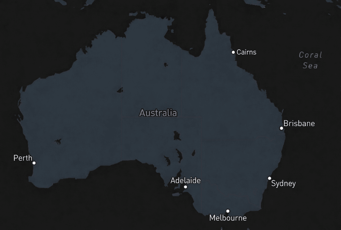 Australia-map